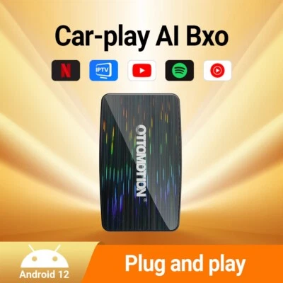 Ottomotion Multimedia AIBox Wireless Carplay & Android Auto Adapter w/YT&Netflix