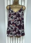 BNWT MARKS & SPENCER LADIES PRETTY SUMMER FLORAL TOP SIZE 20
