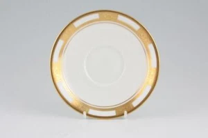 Aynsley - Empress - White & Gold - Soup Cup Saucer - 116838Y - Picture 1 of 1
