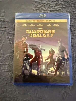 Guardians of The Galaxy Blu-ray 3D HD 2014 Slipcover Brand New Free Sipping!!! - Image 1 of 4