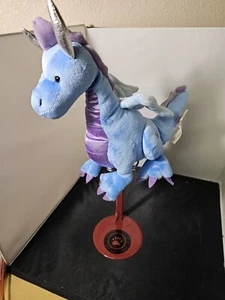 Ganz Webkinz Twilight Dragon with No Code HM489 Plush Stuffed Toy K1 - Picture 1 of 9