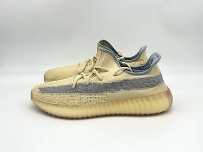 Adidas Yeezy Boost 350 V2 Lino Para hombres Talla 14 Beige Zapatos para Correr FY5158 Foto 1 de 4