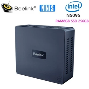 Beelink MINI S Intel N5095 MINI PC WIFI5 BT4.2 RAM 8GB SSD 256GB gaming mini pc - Picture 1 of 22