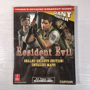 Resident Evil + Póster Gamecube (Prima Strategy Guide) Tapa blanda Capcom 2002 - Imagen 1 de 11