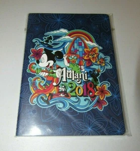 DISNEY MICKEY MOUSE & FRIENDS AULANI HAWAII RESORT BLUE SOFT COVER JOURNAL - Picture 1 of 4