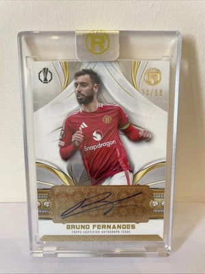 Topps Reverence 2024/25 Bruno Fernandes /99 Autograph - Image 1 of 3