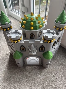 Super Mario Deluxe Bowser’s Castle Playset With Sounds - Picture 1 of 8