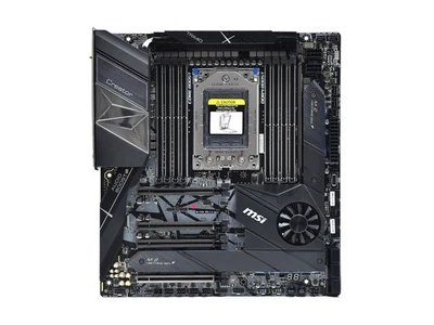 MSI Creator TRX40 Motherboard AMD TRX40 Socket sTRX4 DDR4 M.2 USB 3.2 E-ATX CMOS - Image 1 of 4