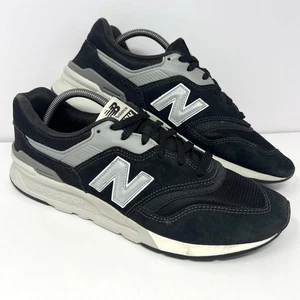 Zapatilla deportiva retro para correr New Balance 997 para hombre talla 11 negra gris CM997HCC - Imagen 1 de 8