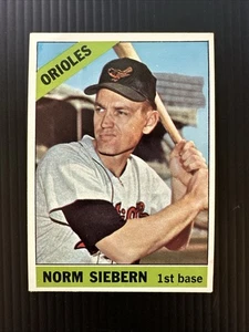1966 TOPPS #14 NORM SIEBERN BALTIMORE ORIOLES EX *Hot Corner Vintage* - Picture 1 of 2