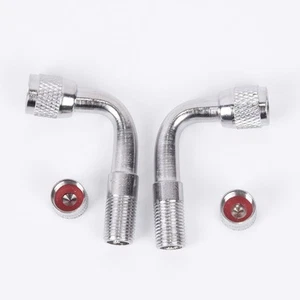 Valve Tyre Valve Extension Adapter Extension Adapter 90 Degree Tire Useful Hot - Picture 1 of 12