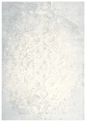 Rizzy Rugs Beige Scrolls Bulbs Vines Leaves Contemporary Area Rug Floral CHS102 - Image 1 of 4