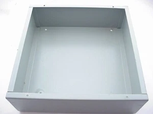 Hoffman ASE12X12X4NK 4" x 12" x 12" Electrical Enclosure Ships Same Day - Bild 1 von 3