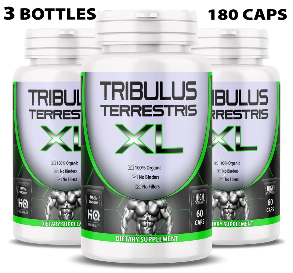 Tribulus Terrestris 7500mg Extract 96 Saponins Body Build Testosteron Booster