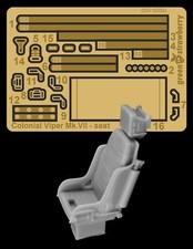 Green Strawberry 1/32 Battlestar Galactica Colonial Viper Mk VII Seat
