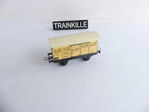 (3) 1935 TRIX EXPRESS METAL HO AVANT GUERRE WAGON REFRIGERANT A ESSIEUX 28 / 70 - Picture 1 of 5