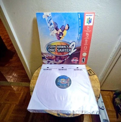 Tony Hawk Pro Skater 2 Nintendo N64 Soundtrack Vinyl Record - Image 1 of 3