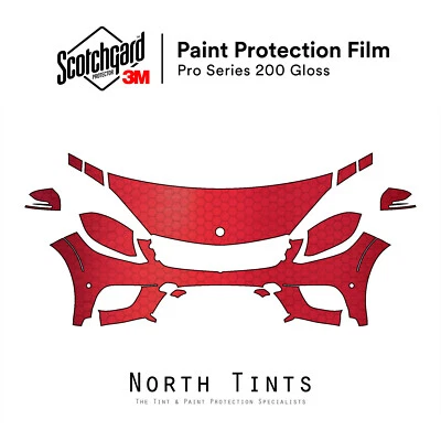 Mercedes Benz GLS 550 2017-2018 3M PRO PreCorte Protección Pintura Sujetador Transparente Kit PPF Foto 1 de 4