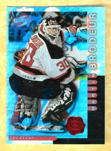 MARTIN BRODEUR 1997 PINNACLE ARTIST'S PROOF FOIL INSERT #30 HOF MISPRINT RARE! - Picture 1 of 2