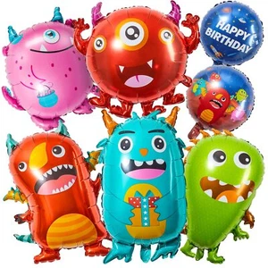 14 Pieces Party Balloons Set Birthday Party Supplies Themed Party Aluminum Ba... - Picture 1 of 7