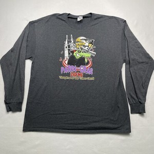 2000’s Mardi Gras Pardi Gras 2016 Vampires Of Vieux Carre’ T-Shirt Sz 2XL L/S