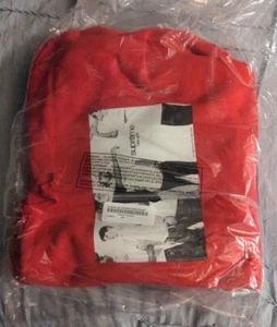 SUPREME NY CLÁSICO ANUNCIO SUDADERA CON CAPUCHA ROJA HOMBRE GRANDE ¡NUEVA! S/S 2019  - Imagen 1 de 5