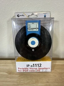 Macally IP-n111 Portable Stereo Speakers For iPod Nano New In Packaging - Picture 1 of 5