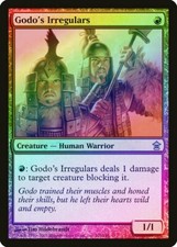 Godo's Irregulars FOIL Saviors of Kamigawa NM Red Uncommon MAGIC CARD ABUGames
