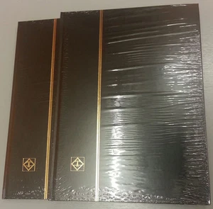 2 CLASIFICADOR 16 PAGINAS LEUCHTTURM EN NEGRO 9 BANDAS Y DOBLE SEPARADOR - Imagen 1 de 1