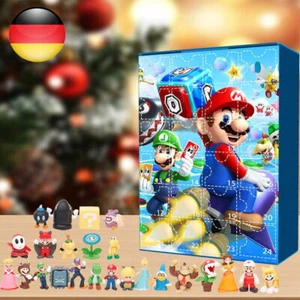 2024 Weihnachten Super Mario 24 Tage Countdown Adventskalender Überraschungsgesc - Bild 1 von 10