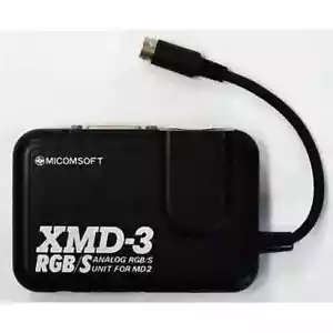 Micomsoft XMD-3 RGB/S Unit For SEGA Mega Drive 2 Tested Vintage Used From Japan - Picture 1 of 2