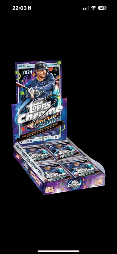 2024 Topps Cosmic Chrome Baseball Base Cards #1-200, YOU PICK Complete Your Set - Image 1 of 1