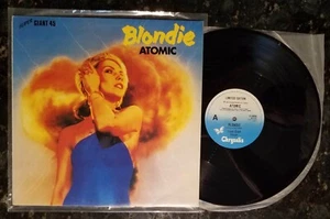 Blondie 1980 12" Atomic 3-Trk AUSTRALIA LIMITED Super Giant 45 Festival X 13056 - Imagen 1 de 12