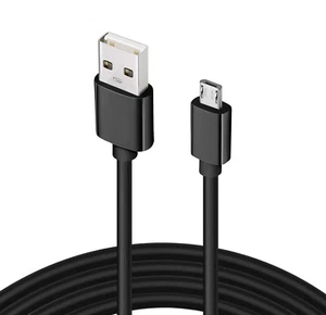 Charger Cord 9ft USB Cable Power Wire MicroUSB Long TPE Fast for Smartphones - Picture 1 of 8