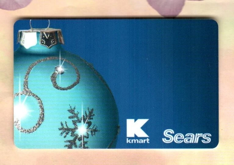 KMART / SEARS Christmas Tree Ornament ( 2008 ) Gift Card ( $0 ) - Image 1 of 1