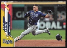 2020 Topps Yellow  Willy Adames #148 Tampa Bay Rays