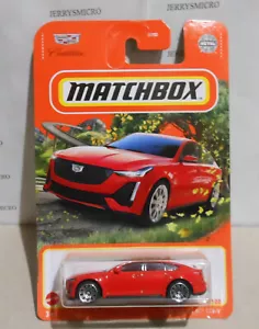 MATCHBOX COUNTRY SERIES 2021 CADILLAC CT5-V IN ROT #72/100 - Bild 1 von 1