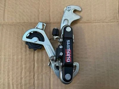 Cambio trasero Shimano Tourney RD-TY18 5/6 velocidades MTB jaula corta suspensión bicicleta Foto 1 de 4