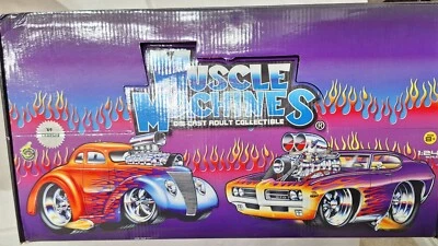 Muscle Machines 1/24th scale Four Car Counter Display 69 Chargers VVHTF Plz read - Image 1 of 4