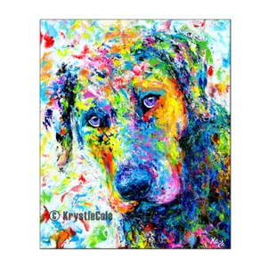 Arte de pared abstracto para perro labrador de Krystle Cole - Imagen 1 de 4