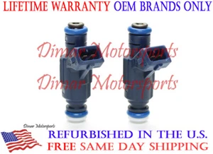 2 BOSCH Fuel Injectors For Polaris RZR Sportsman Ranger EFI 700 800 0280156208 - Picture 1 of 10