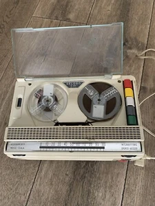 Magnetofono Geloso G 257 a bobina con microfono,9 Bobine allegate - Foto 1 di 9