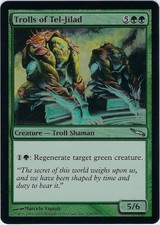Foil TROLLS of TEL-JILAD 92/306 Uncommon⎜ Mirrodin ⎜2003 MTG NM⎜SALE: 25% Off 3+