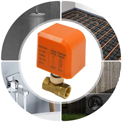 1/2" Motorized Ball Valve N/O Motorized Ball Valve 2-wire Normally Opened DN15 - Image 1 of 4