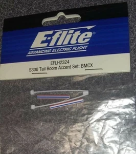 E-Flite S300 Tail Boom Accent Set: BMCX EFLH2324 Nuevo - Imagen 1 de 1