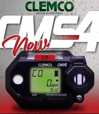 Monitor de monóxido de carbono en el casco CLEMCO CMS-4 nuevo en embalaje original Foto 1 de 4