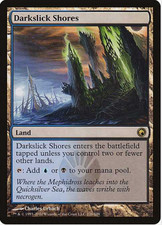 MTG Magic Darkslick Shores x1 Scars of Mirrodin NM
