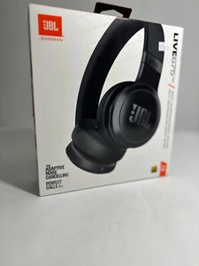 JBL Live 675NC Wireless Over-Ear NC Bluetooth Kopfhörer Schwarz - Bild 1 von 3