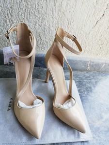 Las mejores ofertas en Zara Mujer Tacones de Charol con Cordones para Mujer  | eBay