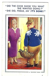 BAMFORTH humorous postcard c1950s? - Bild 1 von 2